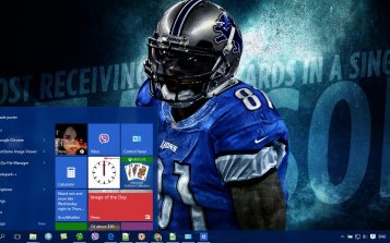 Calvin Johnson Theme Desktop