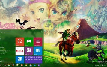 Zelda Theme Desktop