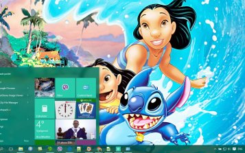 Lilo and Stitch Theme Desktop