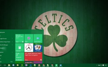 Boston Celtics Theme Desktop