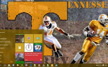 Tennessee Vols Theme Desktop