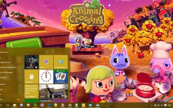 Animal Crossing: New Leaf Theme Desktop