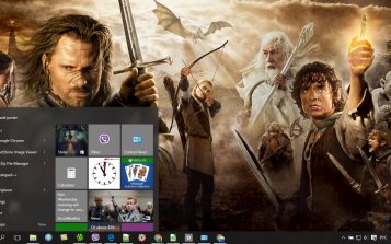LOTR Theme Desktop