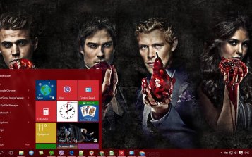 The Vampire Diaries Theme Desktop