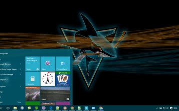 San Jose Sharks Theme Desktop