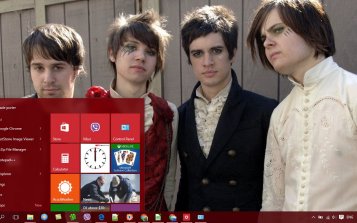 Panic! at the Disco Theme Desktop