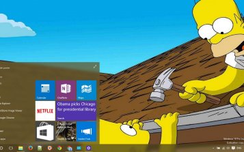 Simpsons Theme Desktop