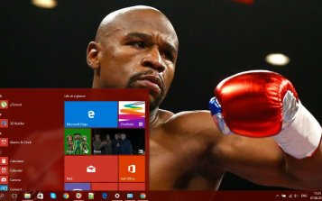 Floyd Mayweather Theme Desktop