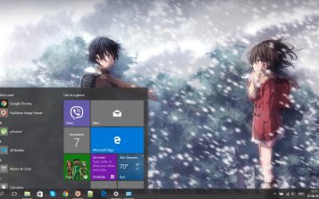 Erased (Boku dake ga Inai Machi) Theme Desktop