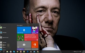 House of Cards Theme Desktop