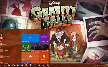 Gravity Falls Theme Desktop