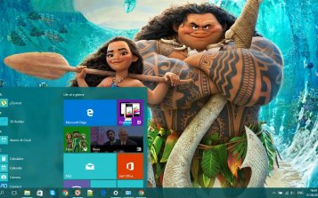 Moana Theme Desktop