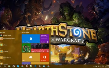 Hearthstone: Heroes of Warcraf Theme Desktop