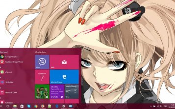 Danganronpa Theme Desktop