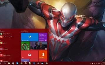 Spider-Man 2099 Theme Desktop