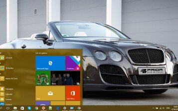Bentley Theme Desktop