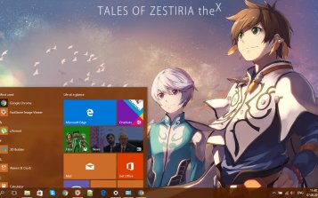 Tales of Zestiria the X Theme Desktop