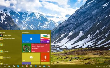 Norway Theme Desktop