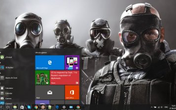 Tom Clancy's Rainbow Six Siege Theme Desktop