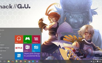 .hack//G.U. Theme Desktop