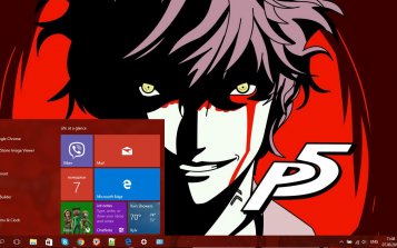 Persona 5 Theme Desktop