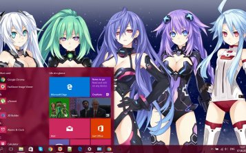 Hyperdimension Neptunia Theme Desktop