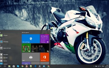 Sport Bike Theme Desktop