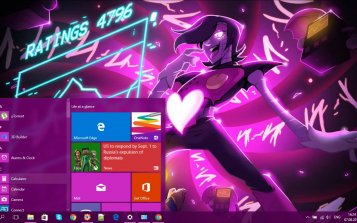 Mettaton NEO Theme Desktop