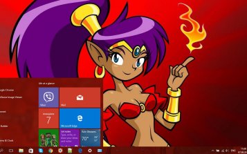 Shantae Theme Desktop