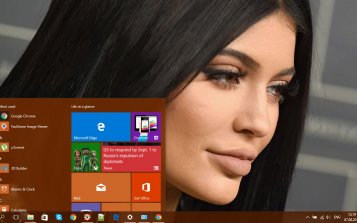 Kylie Jenner Theme Desktop