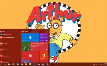 Arthur Theme Desktop