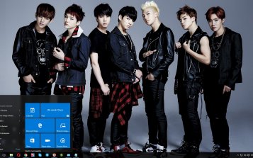BTS Theme Desktop