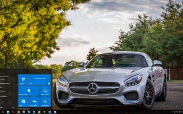 Mercedes-AMG GT Theme Desktop
