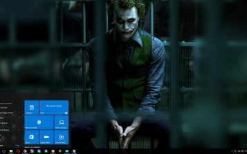 The Joker (Heath Ledger) Theme Desktop