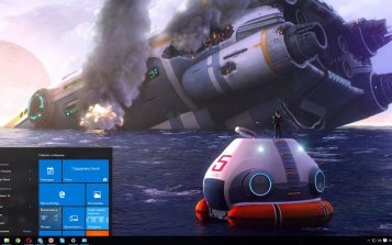 Subnautica Theme Desktop