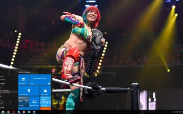 Asuka (wrestler) Theme Desktop