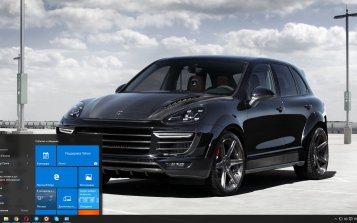 Porsche Cayenne Theme Desktop