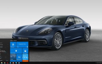 Porsche Panamera Theme Desktop