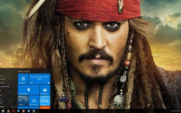 Jack Sparrow Theme Desktop