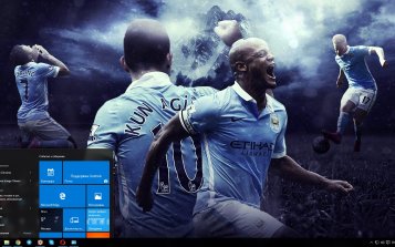 Manchester City F.C Theme Desktop