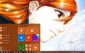 Orihime Inoue Theme Desktop