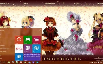Gunslinger Girl Theme Desktop