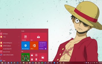 Monkey D. Luffy Theme Desktop