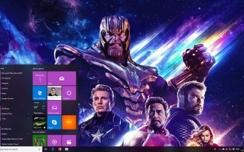 Avengers: Endgame Theme Desktop
