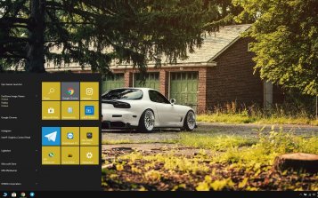 Mazda RX-7 Theme Desktop