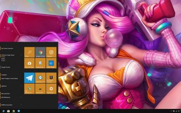 Miss Fortune (LoL) Theme Desktop