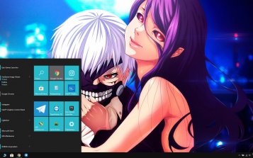 Ken Kaneki Theme Desktop