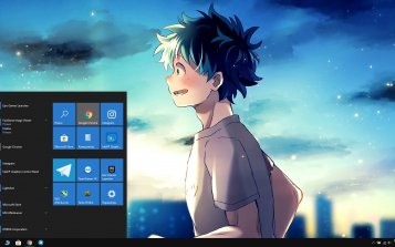 Izuku Midoriya Theme Desktop