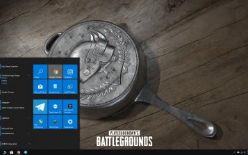 PUBG guns Theme Desktop