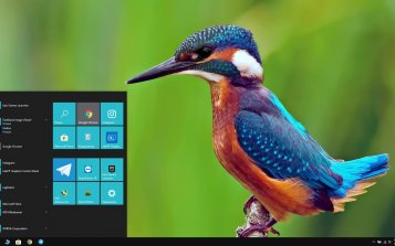 Kingfisher Theme Desktop